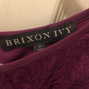 Gently Worn Purple Lace Dress